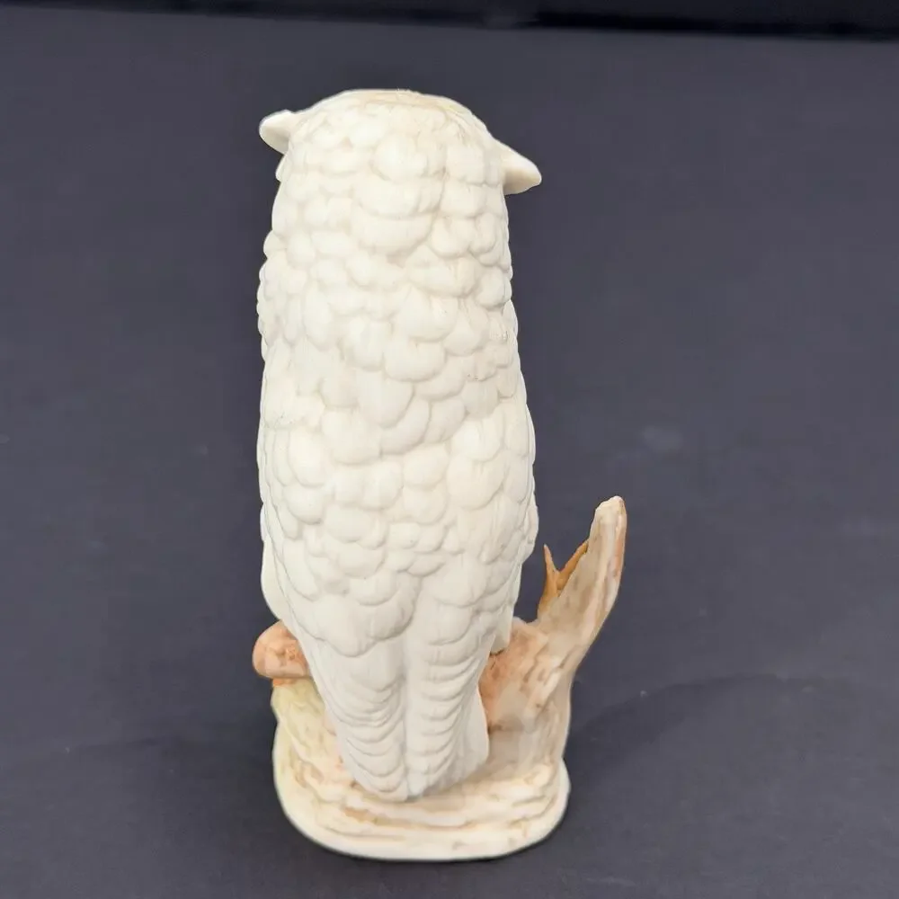 Vintage 1950's Cybis Porcelain Bisque Baby Snowy Owl Figurine 4.25